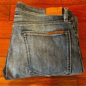 7 For All Mankind Men's Airweft Slimmy‎ In Coachella Straight Leg Jeans Size 34